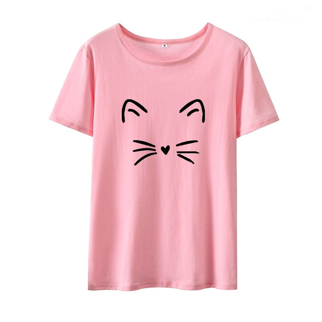 Kitty Whiskers T-Shirt in Multiple Colors: S-2XL | Bratty Catty