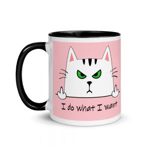 Rude Kitty Color Mug
