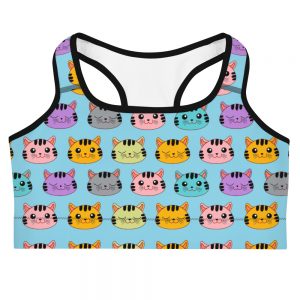 Happy Cat Sports Bra